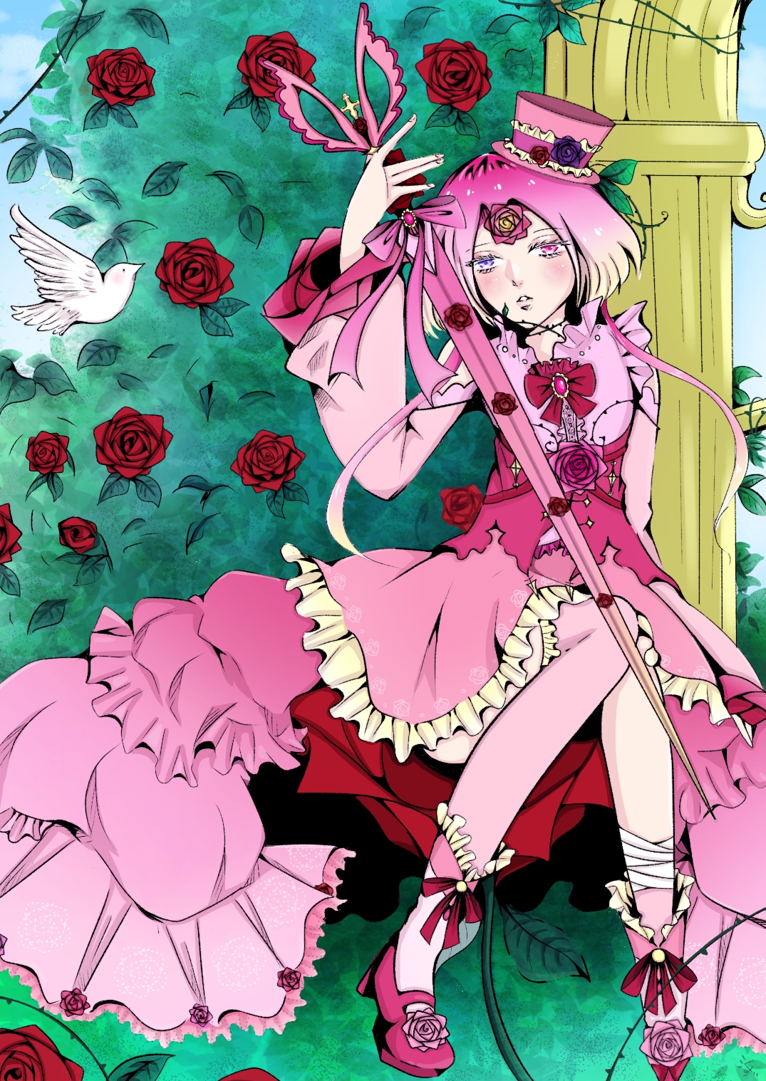 NFTアート第4弾 『薔薇色の花園』の販売開始 | 東京都ビジネスサービス株式会社